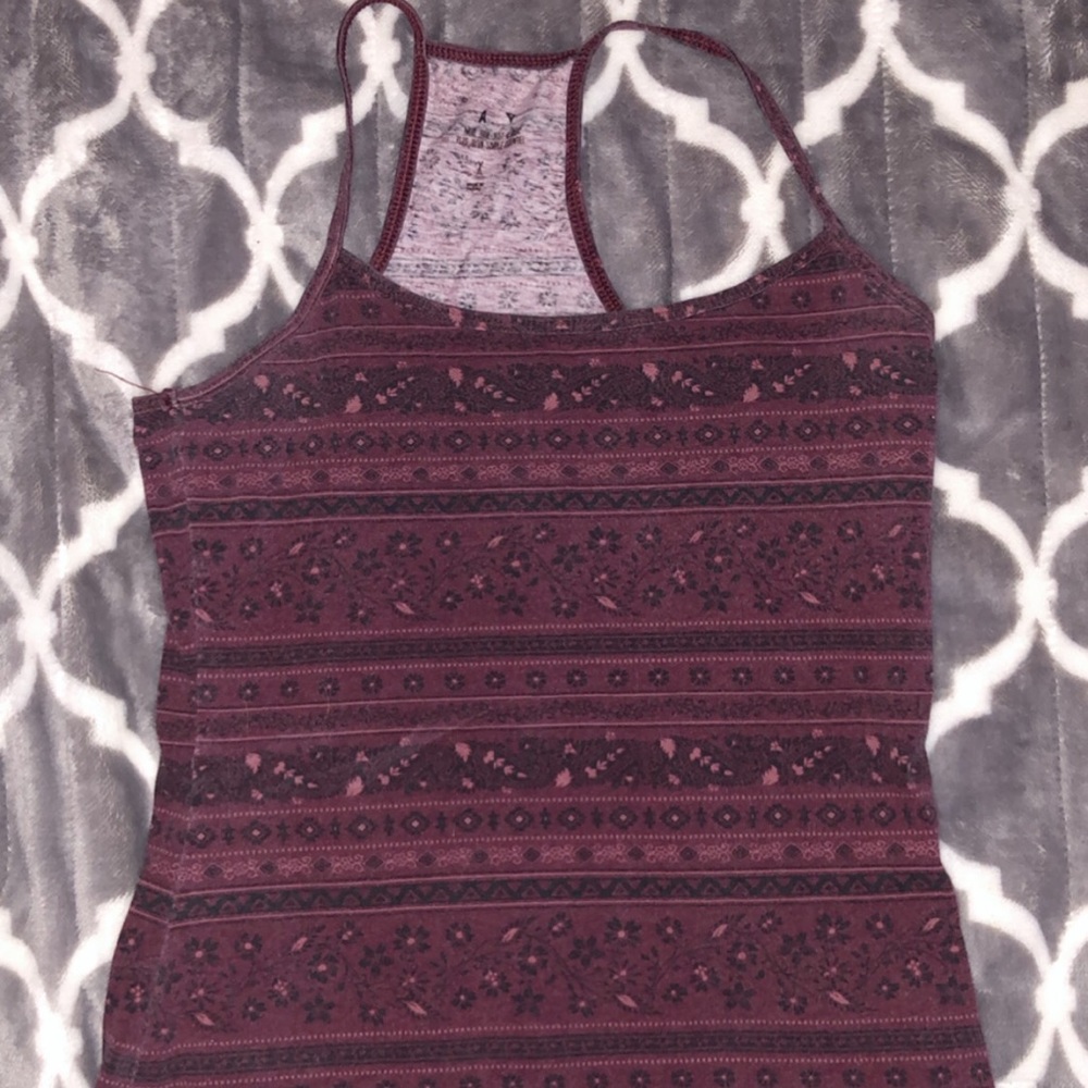 Maroon Garage Tank